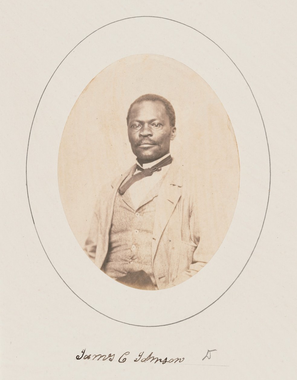 James Collins Johnson, Princeton University,1860 (foto) af George Kendall Warren