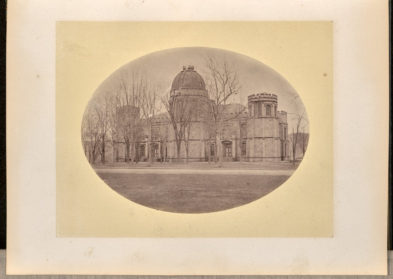 [Gammelt bibliotek og observatorium, West Point] af George Kendall Warren