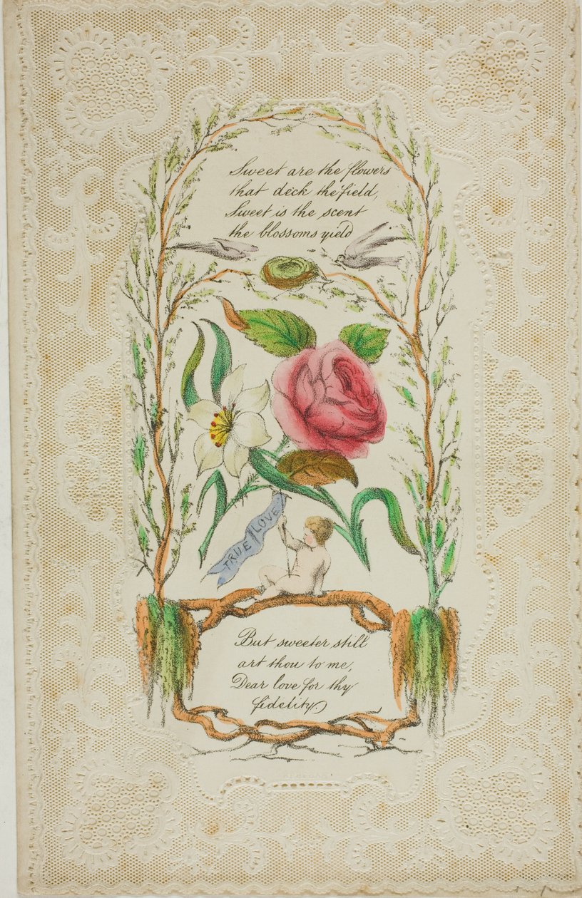 Søde er blomsterne (valentinsdag) af George Kershaw