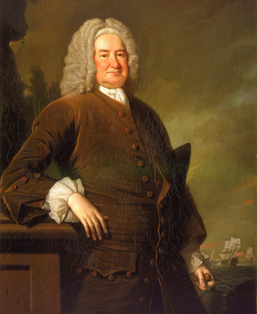 Admiral Sir John Norris (ca. 1660-1749), ca. 1735 (olie på lærred) af George Knapton