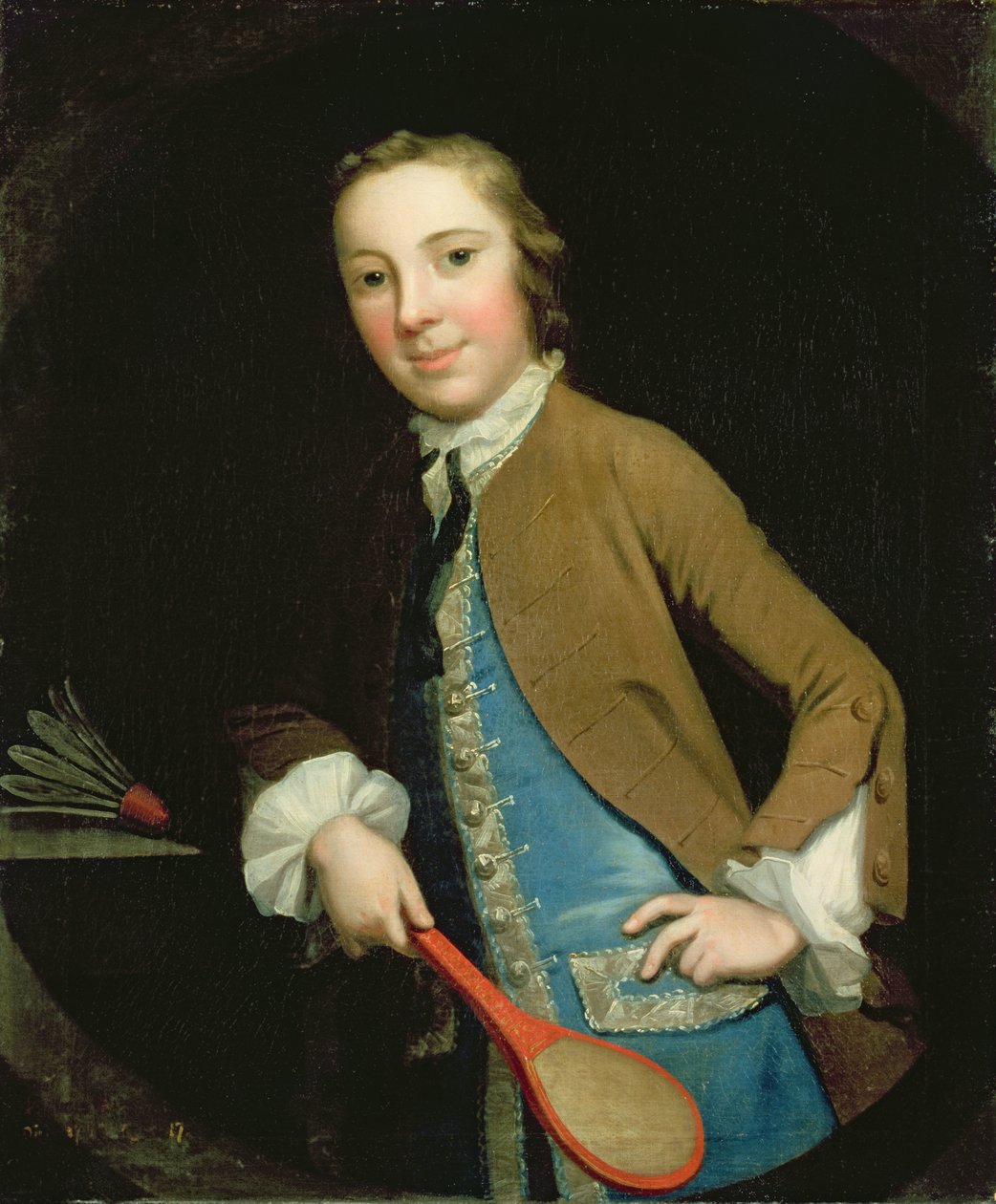 Portræt af Master Francis Barrell, 1750