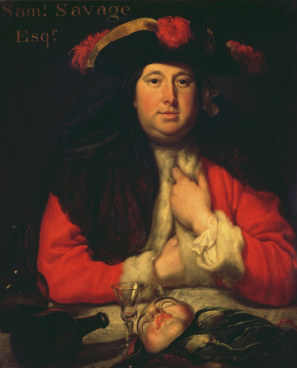 Samuel Savage Esq., 1744 af George Knapton