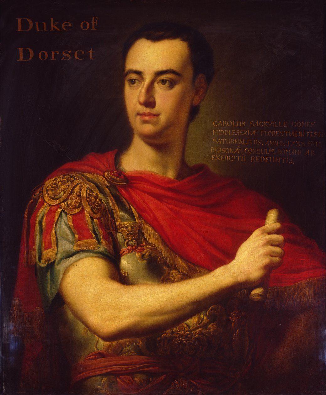 Hertugen af Dorset, 1744 af George Knapton