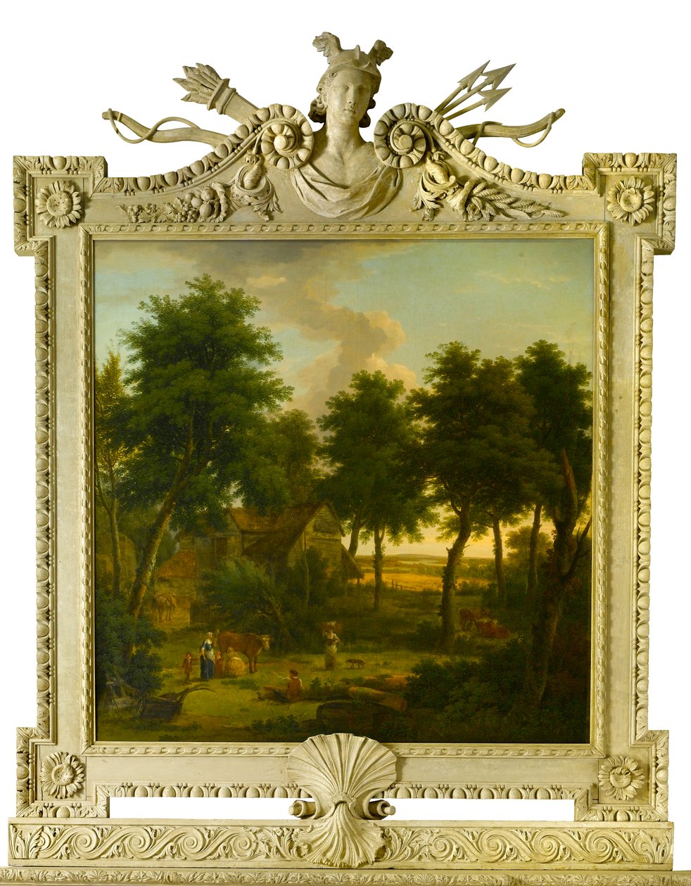 Landskab med figurer, 1757 af George Lambert