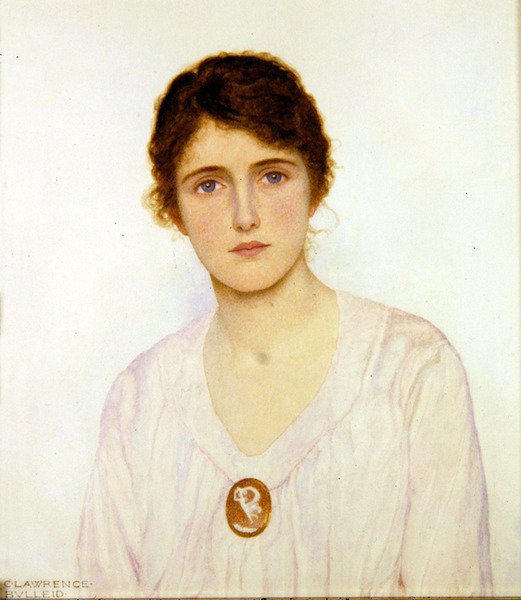 The Cameo Brooch (akvarel på papir) af George Lawrence Bulleid