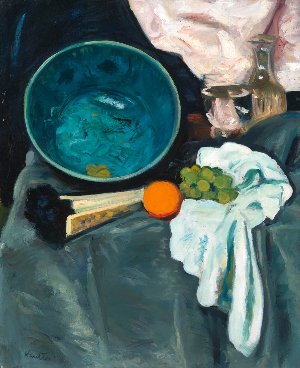 The Green Bowl, n. 1920 (öljy kankaalle) af George Leslie Hunter