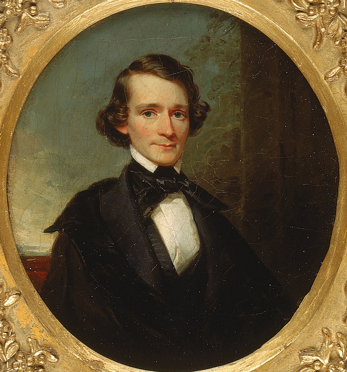 Portræt af en New York Gentleman, ca. 1840. af George Linen