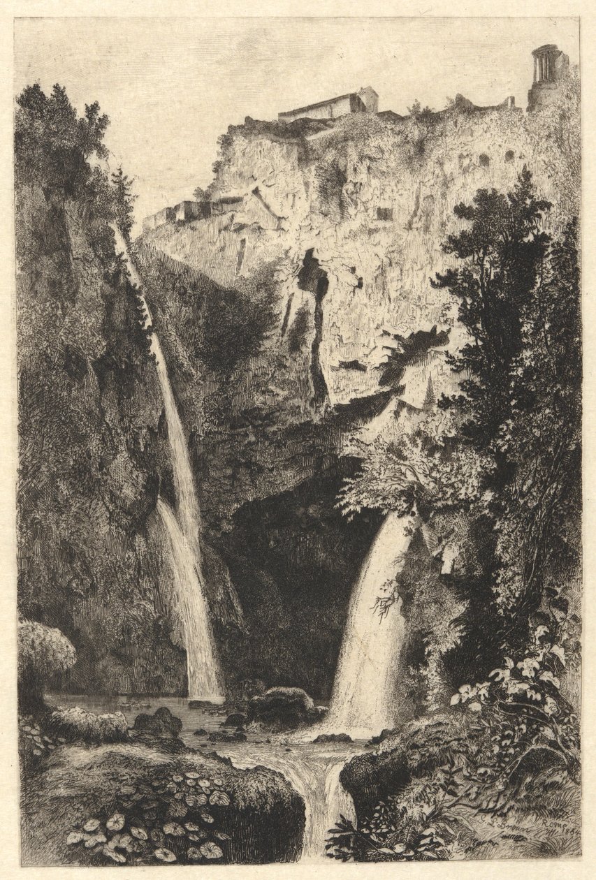 Tivolis fald af George Loring Brown