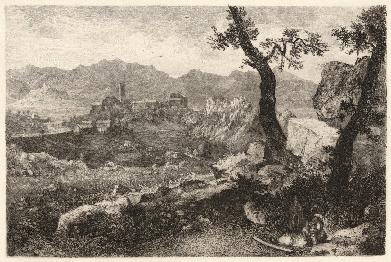 Tivoli af George Loring Brown