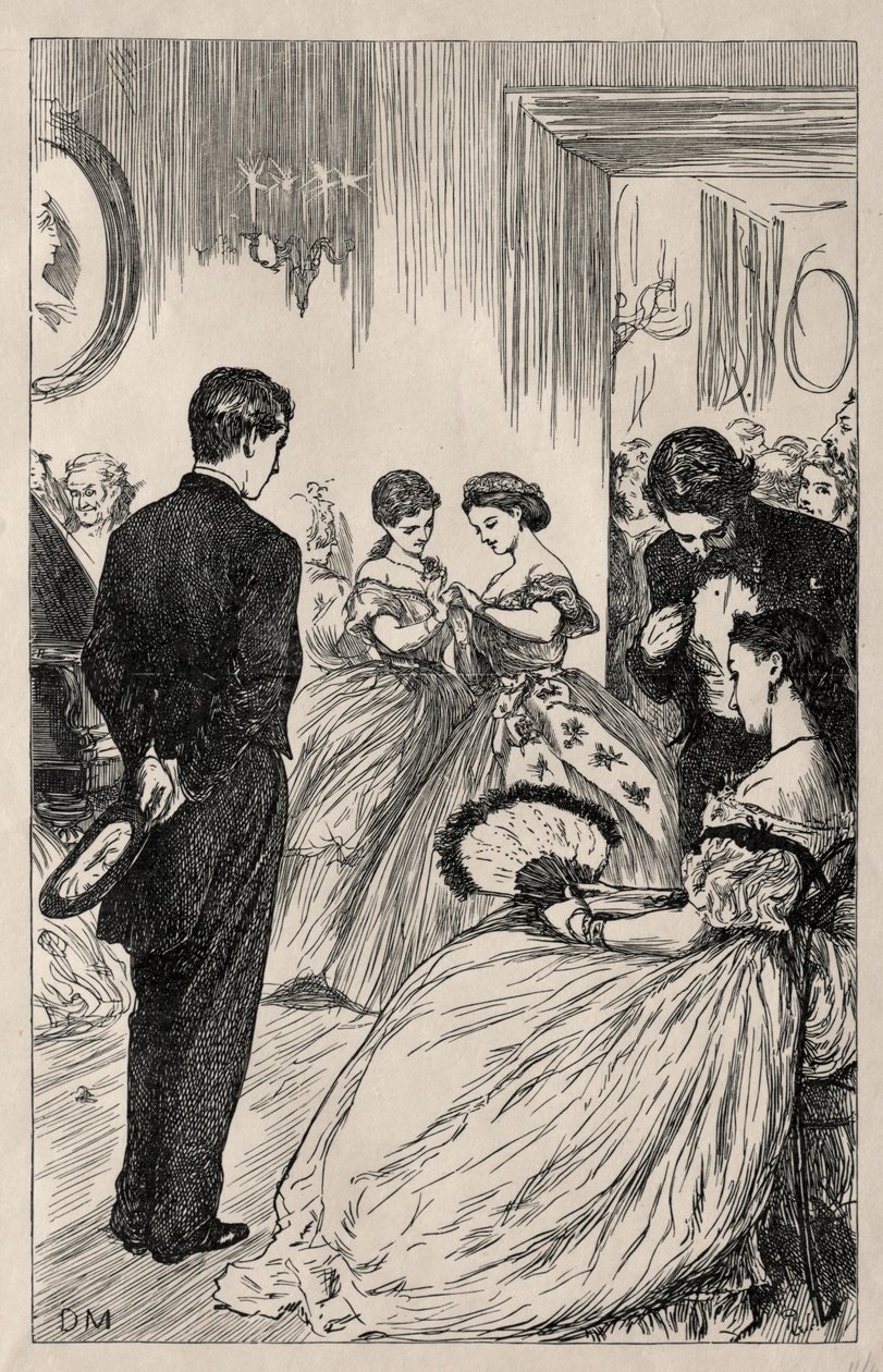 Coelebs in Search of a Mulready Envelope, 1865. af George Louis Palmella Busson Du Maurier