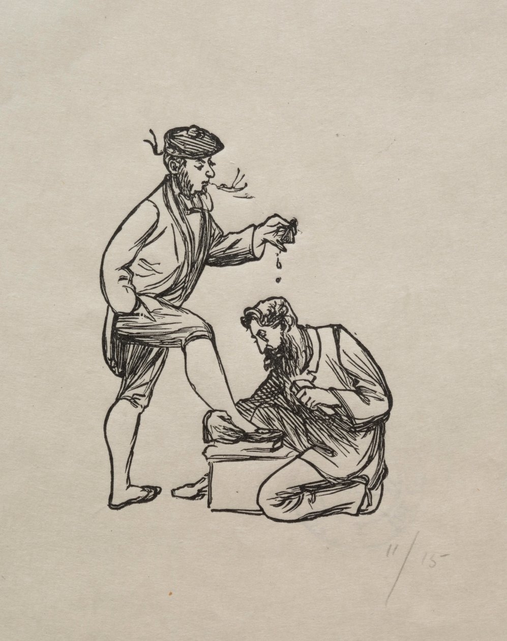 Indenrigsfilosofi, 1863. af George Louis Palmella Busson Du Maurier