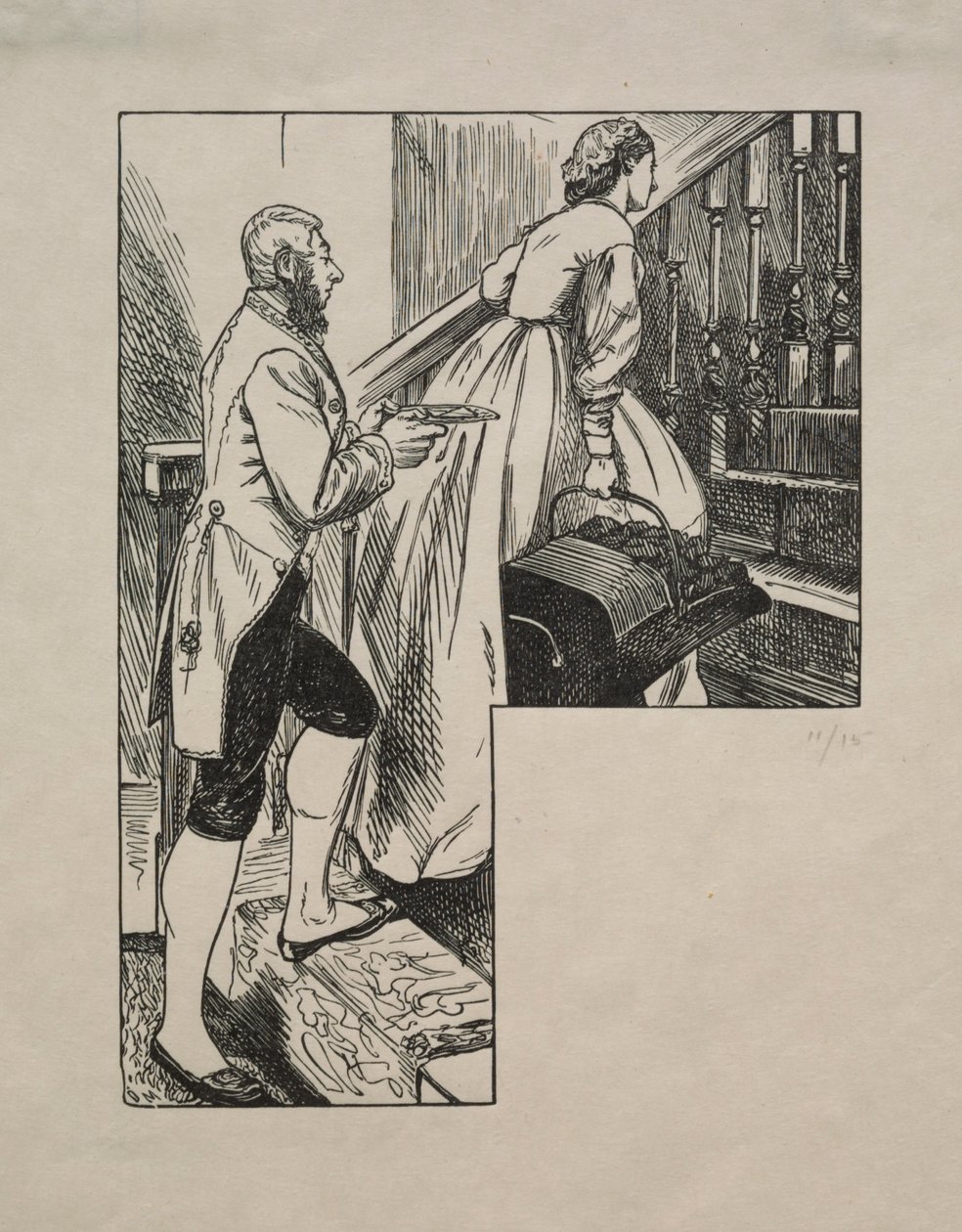 Rengøring i Belgravia af George Louis Palmella Busson Du Maurier