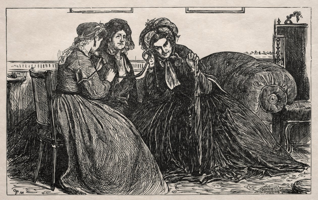 Livet i London, 1866. af George Louis Palmella Busson Du Maurier