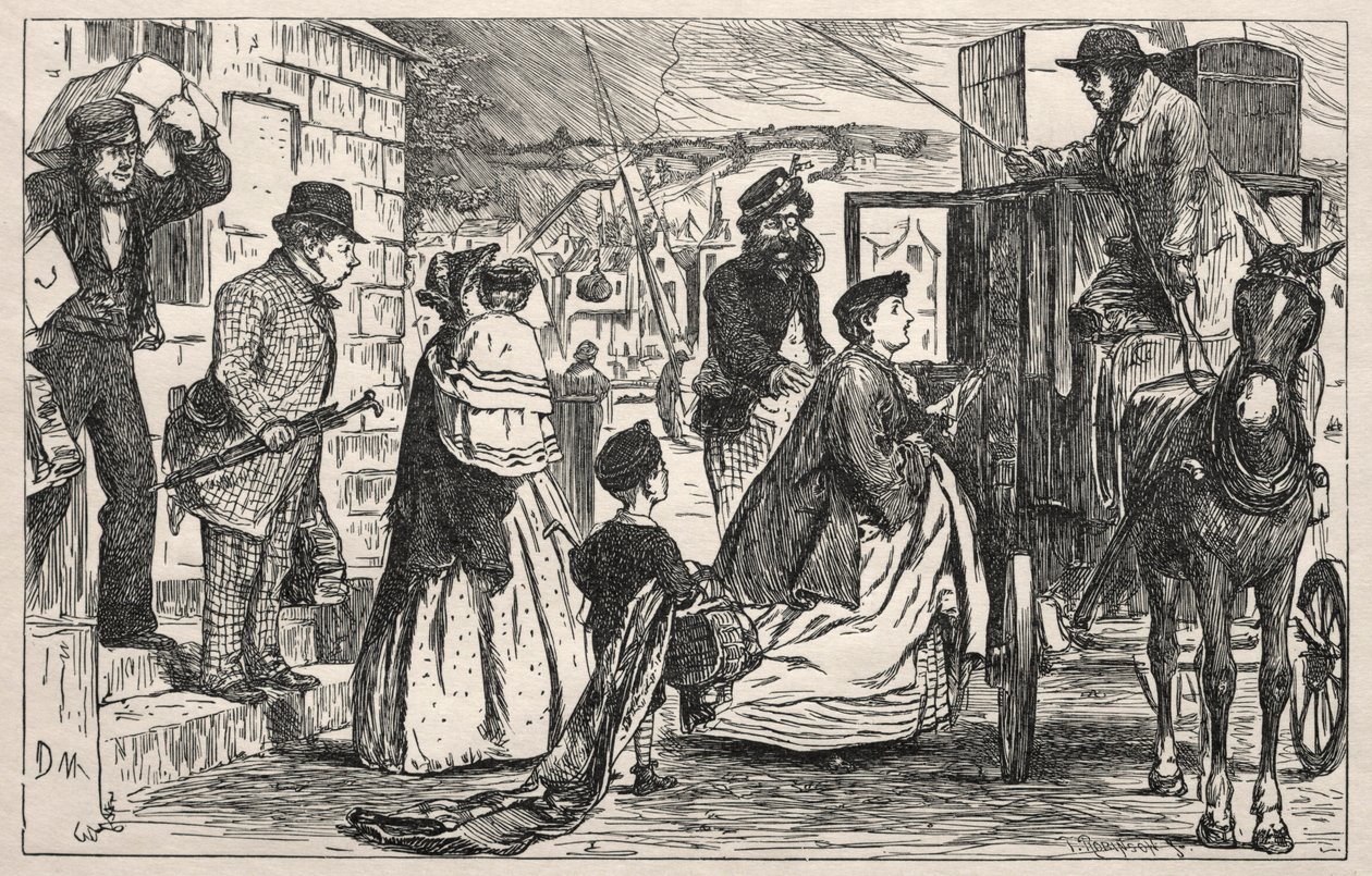 Vores strålende fiasko, 1865. af George Louis Palmella Busson Du Maurier