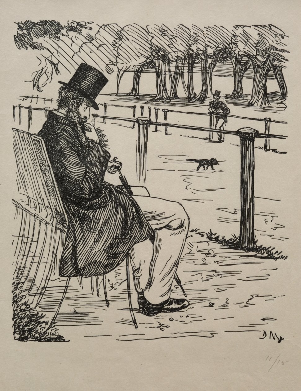 Den sidste af baronerne af George Louis Palmella Busson Du Maurier