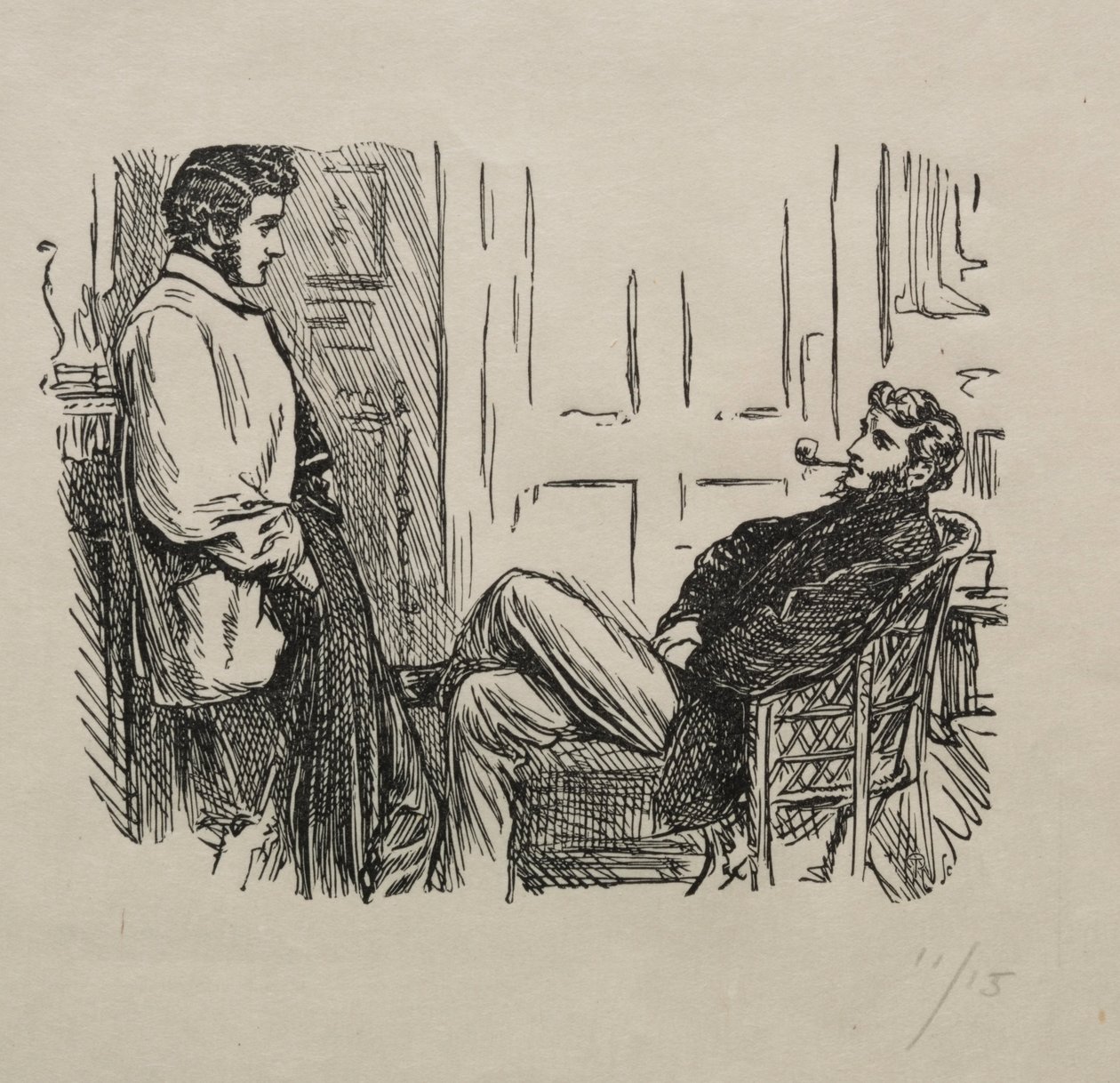 Diamanternes dronning - hvordan hun blev vundet og tabt, 1866. af George Louis Palmella Busson Du Maurier