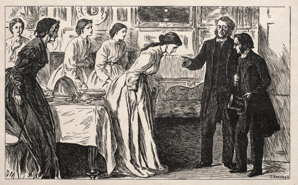 Ønskede en kurat. Snarere en prøvelse for pastor M. Green af George Louis Palmella Busson Du Maurier