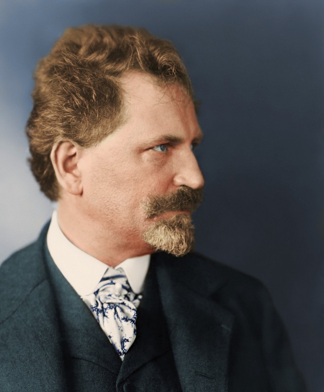 Portræt af Alfons Mucha af Bartolome Esteban and studio Murillo