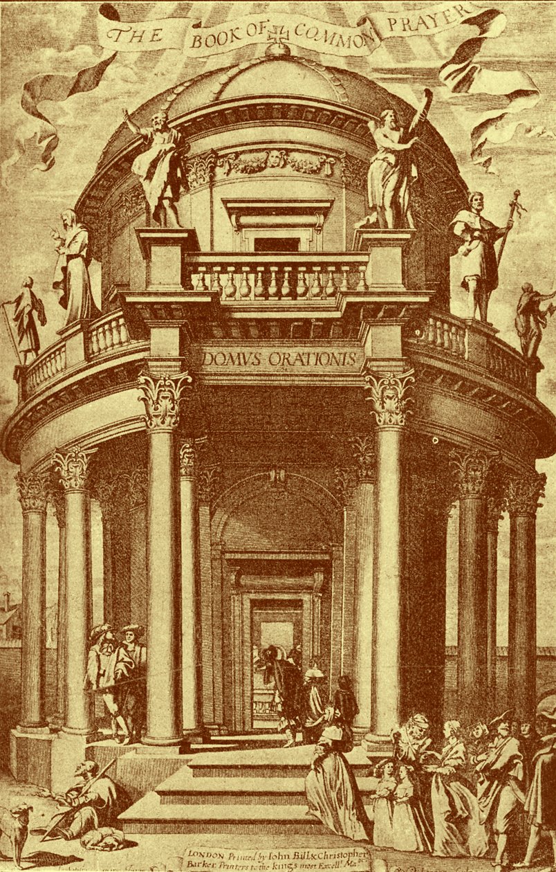 Titelblad til Book of Common Prayer af Bartolome Esteban and studio Murillo