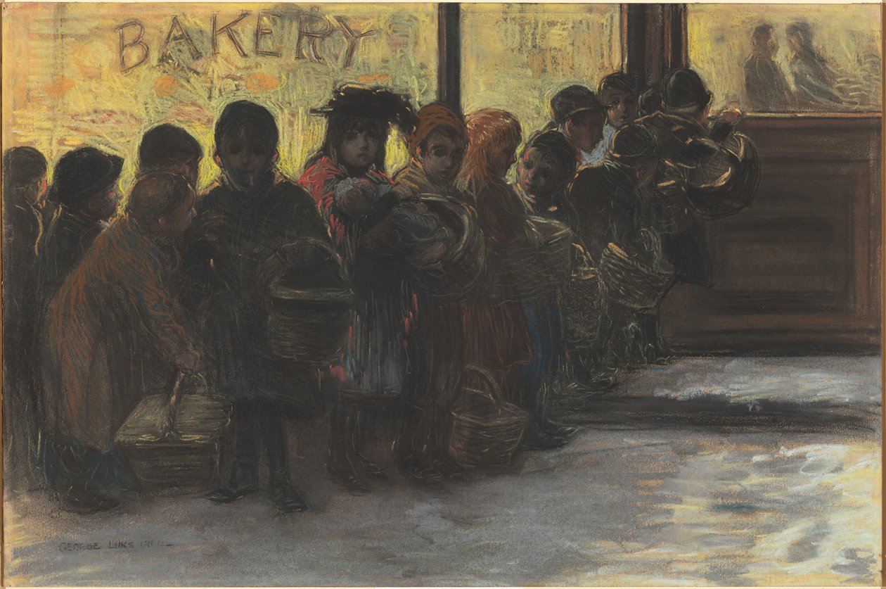Brødlinje af George Luks