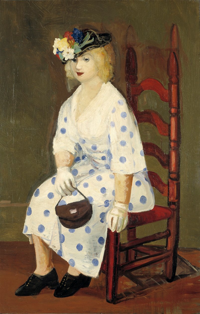 Den prikkede kjole af George Luks