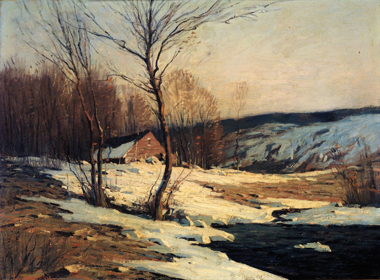Sen eftermiddag, ca. 1901. af George M. Bruestle