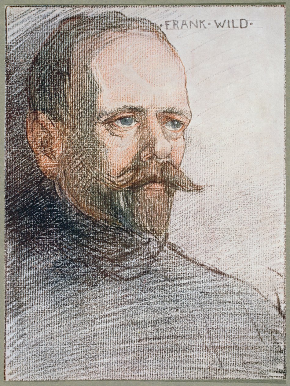 Portræt af Frank Wild (1873-1939) fra 