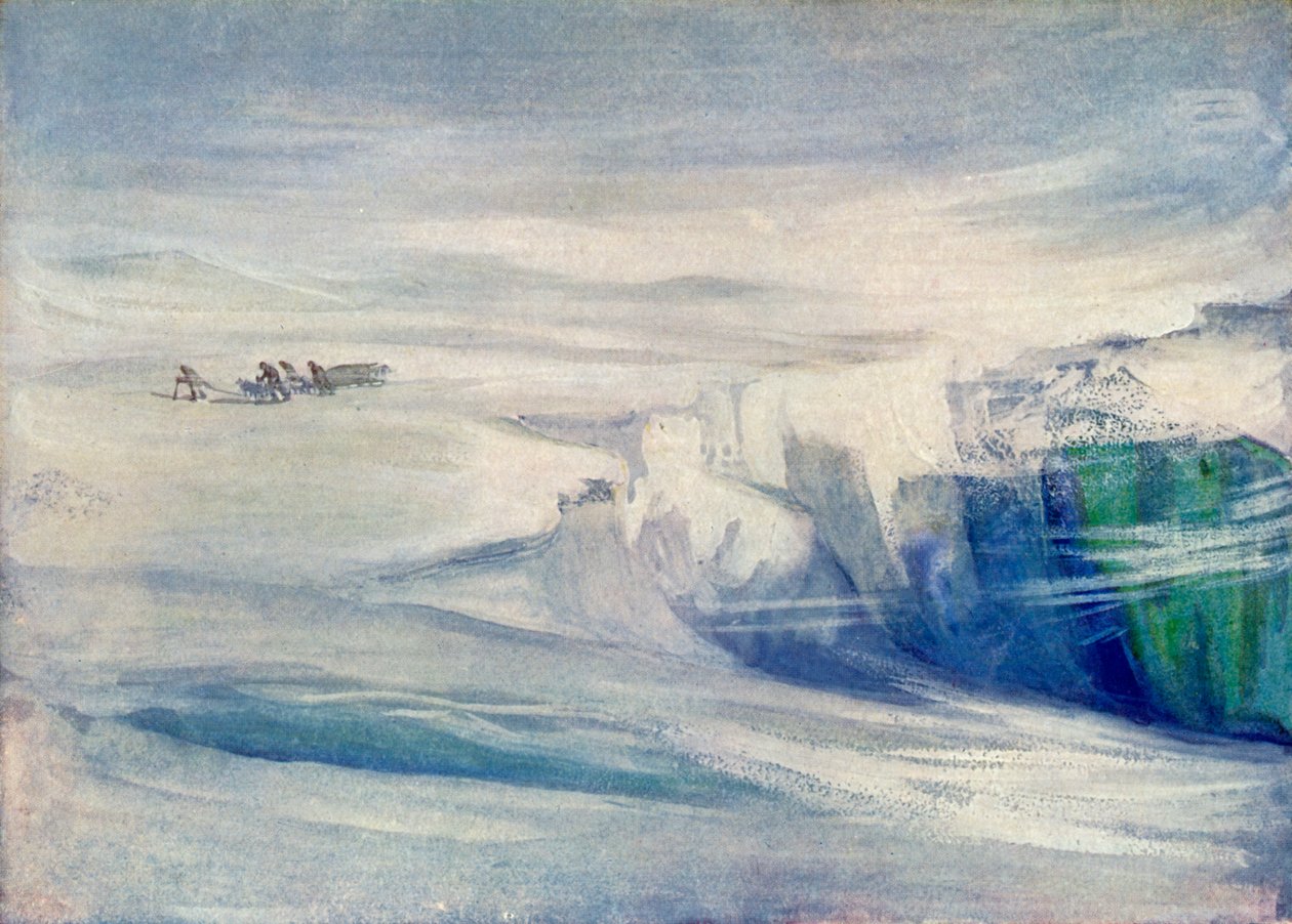 Depotfesten blandt sprækker, c1908, 1909. af George Marston