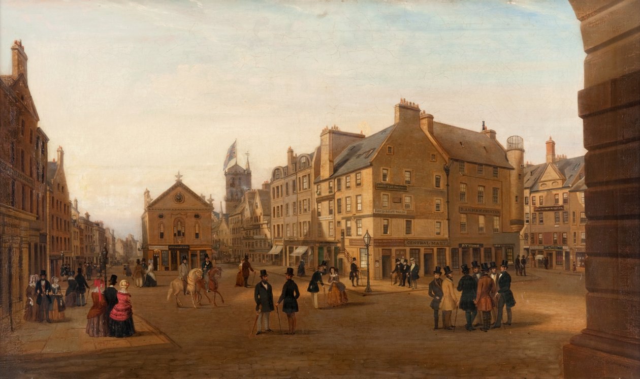 Union Hall, High Street Dundee af George McGillivray