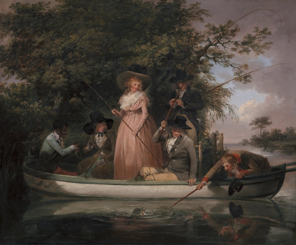 Et festfiskeri af George Morland
