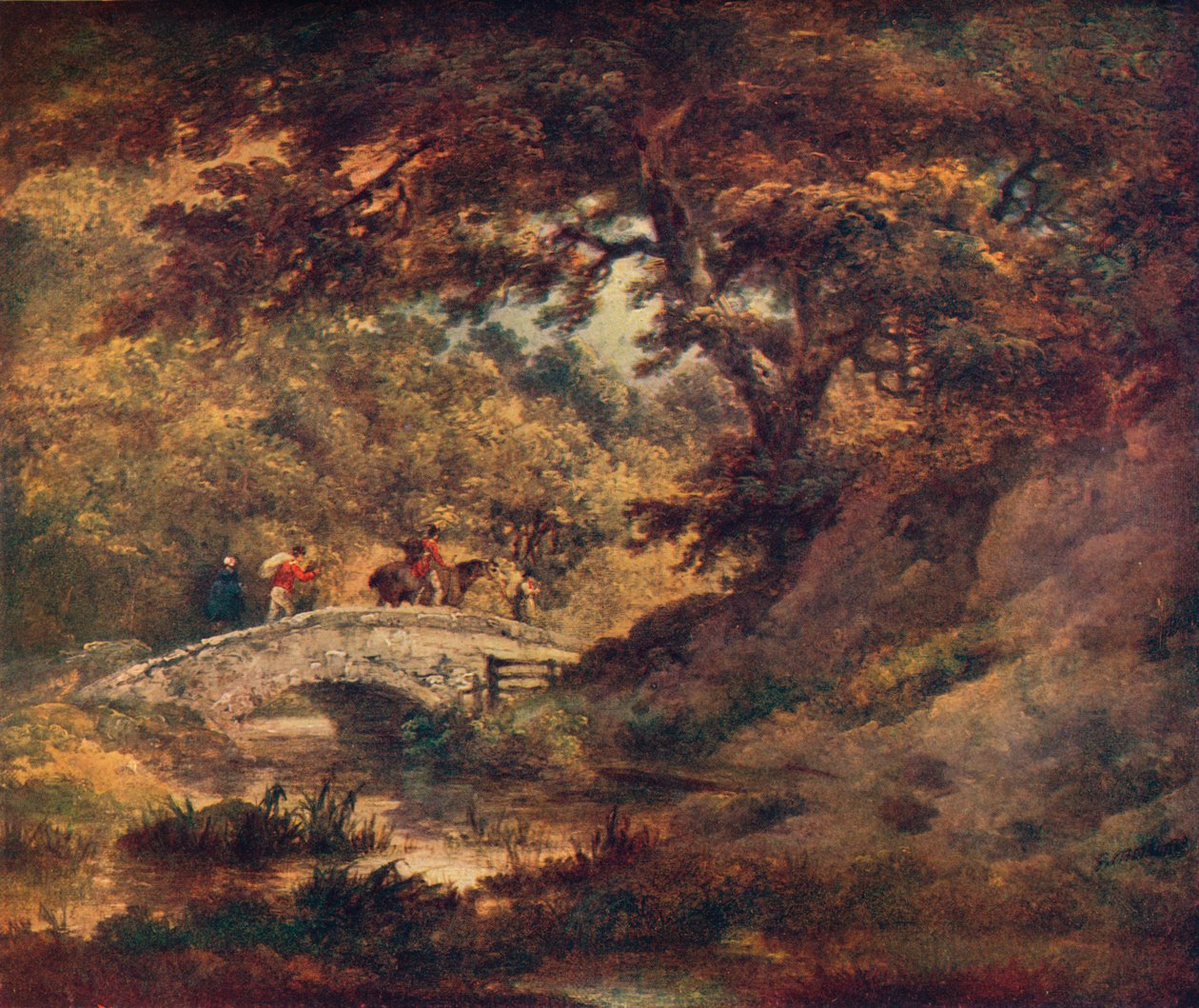 A Woodland Scene, c1795 af George Morland