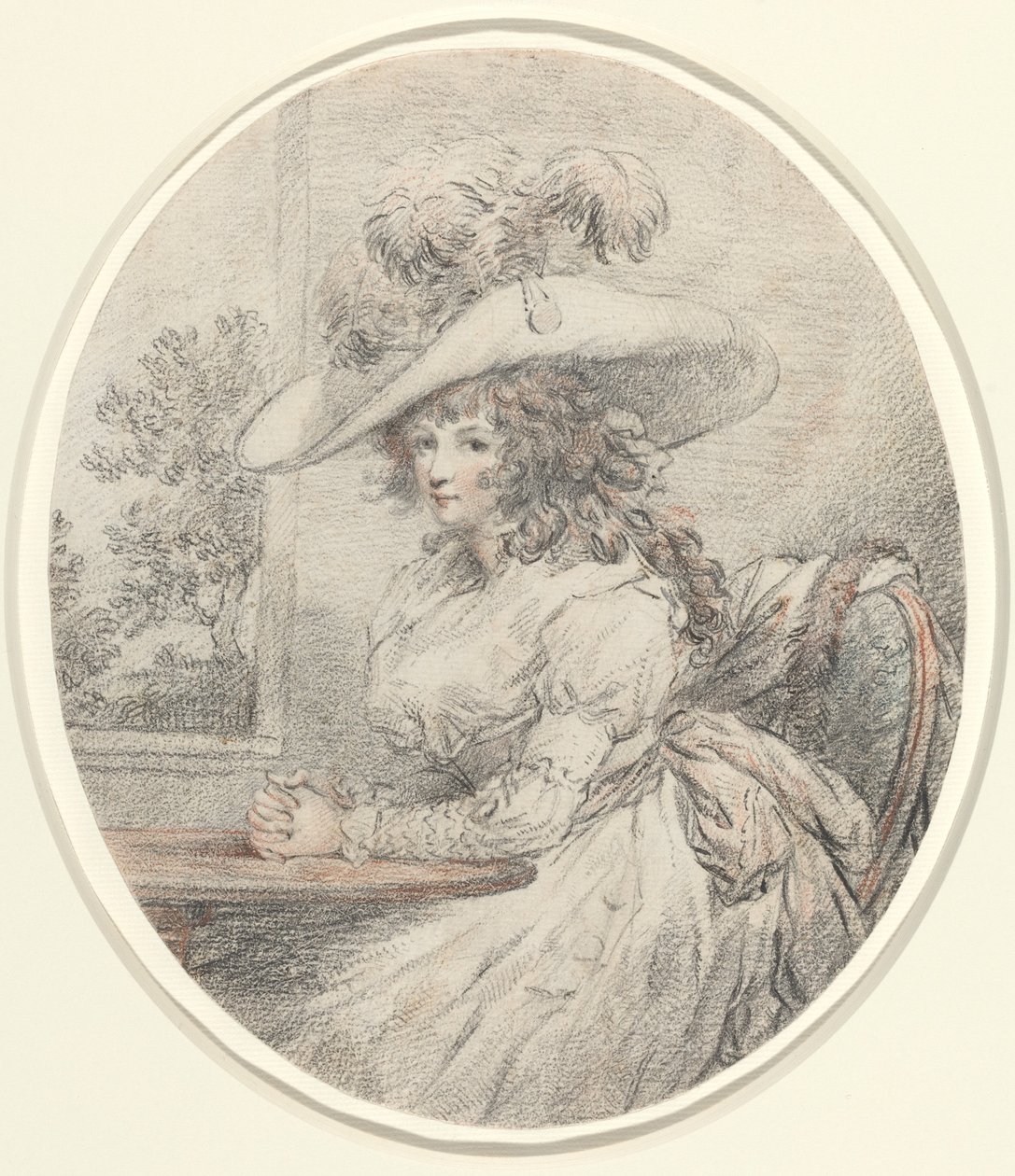 Anne Ward Morland af George Morland