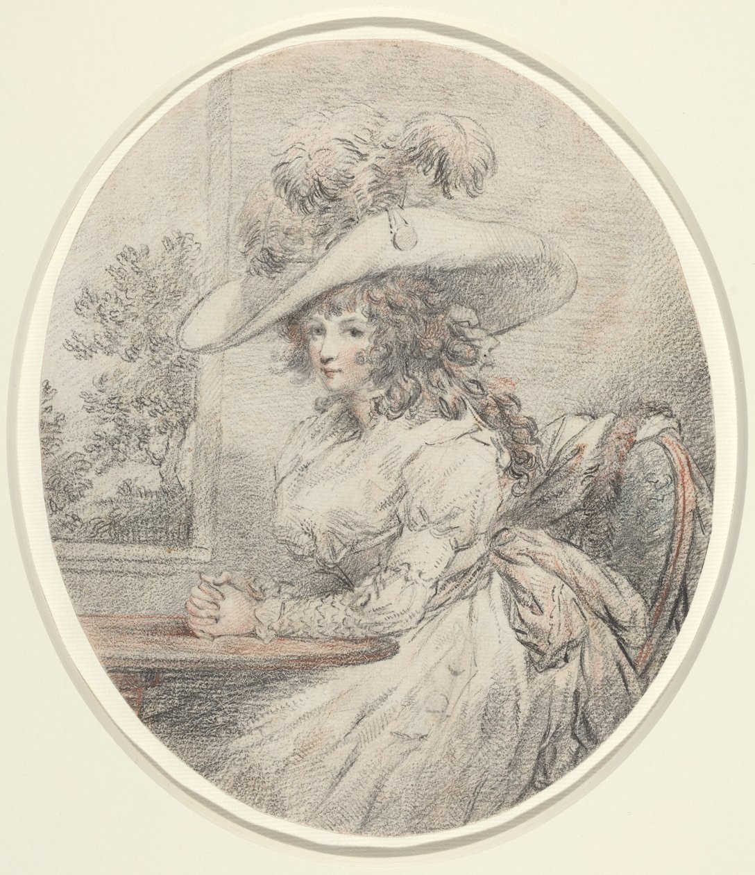 Anne Ward Morland af George Morland