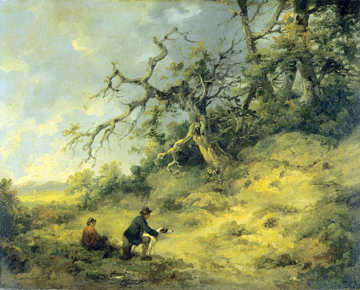 Ferreting af George Morland