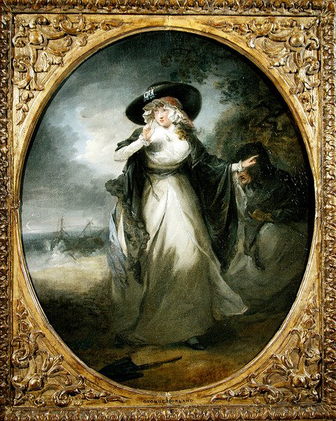 Louisa (olie på lærred) af George Morland