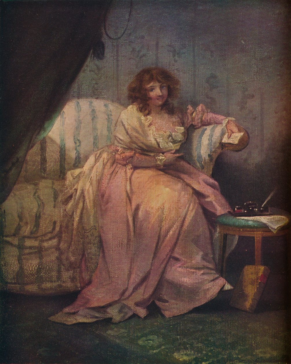 Mrs Morland af George Morland, 1700-tallet, 1913 af George Morland