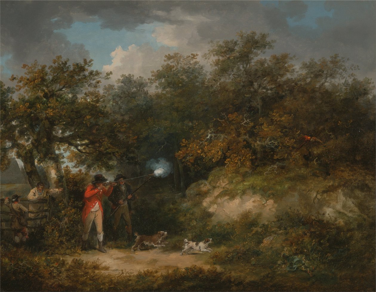 Fasanskydning af George Morland