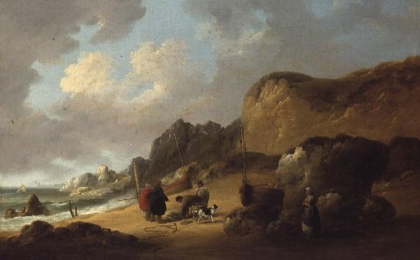 Prissætning af dagens fangst af George Morland
