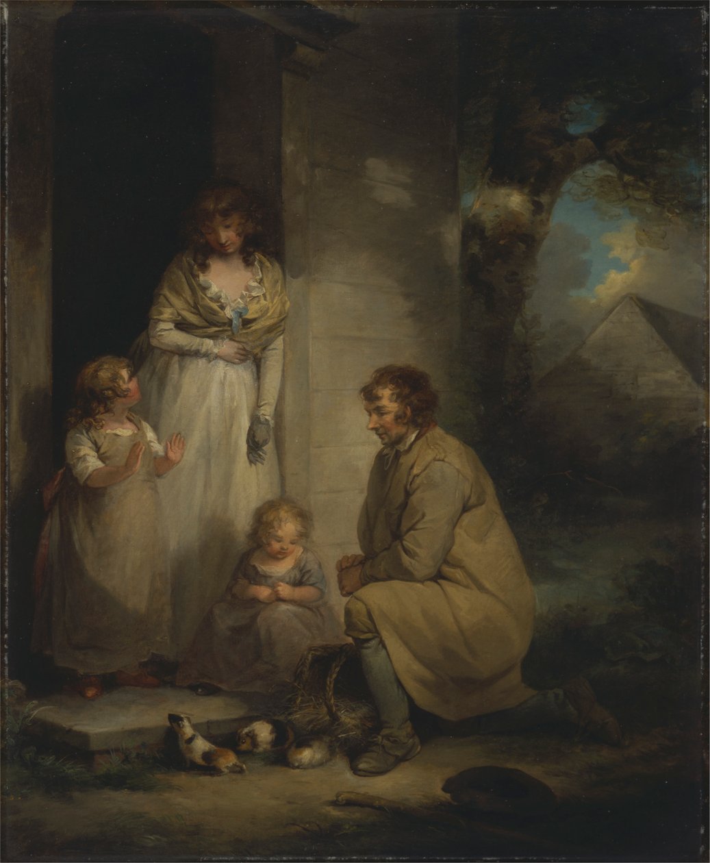 Sælger marsvin af George Morland