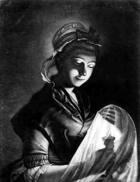 Den smukke stuepige af George Morland