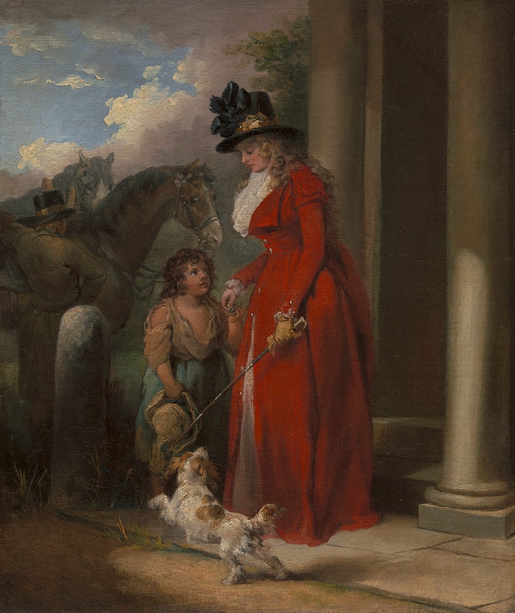 Godsmandsdøren af George Morland