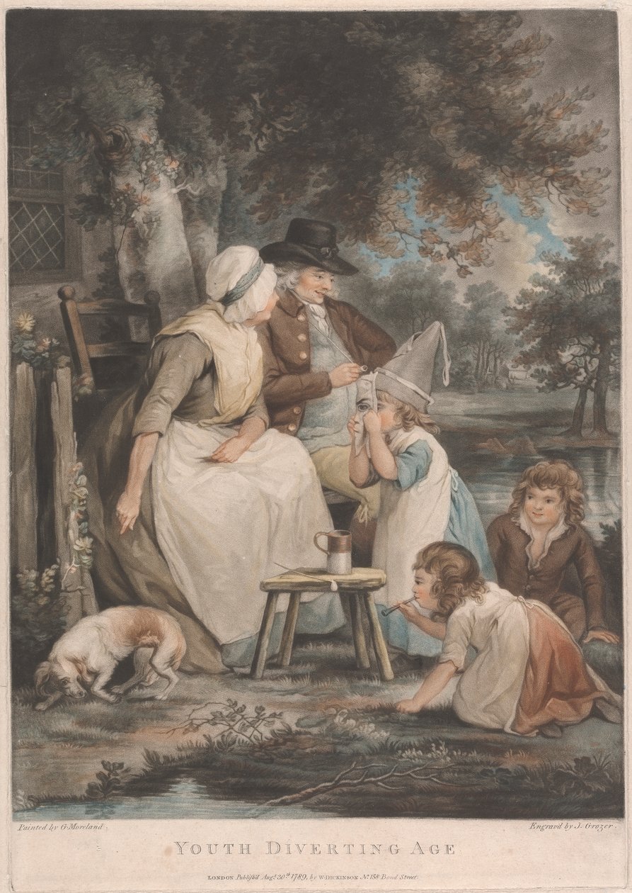 Ungdoms afledningsalder af George Morland