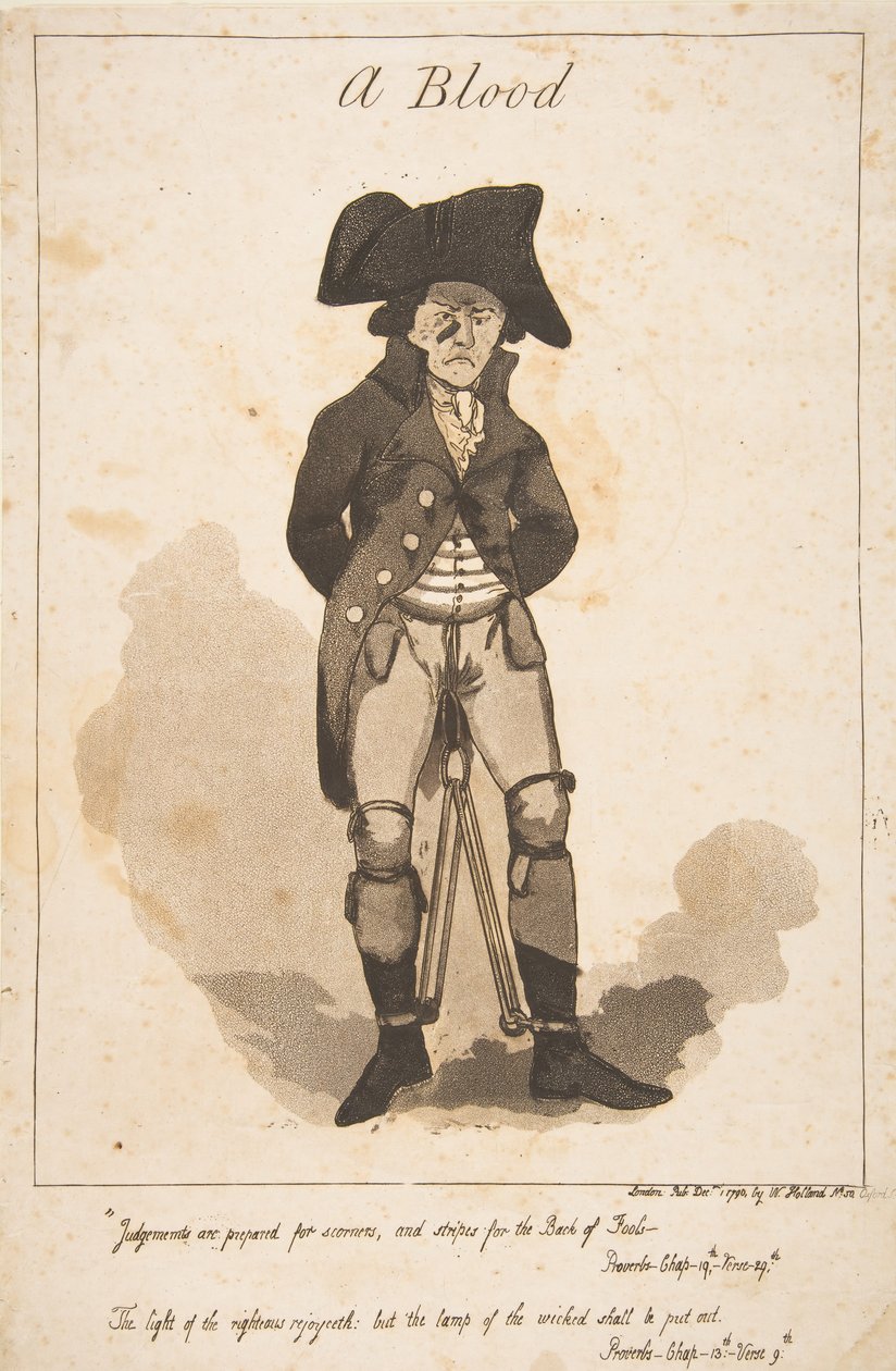 Et blod, 1. december 1790. af George Moutard Woodward