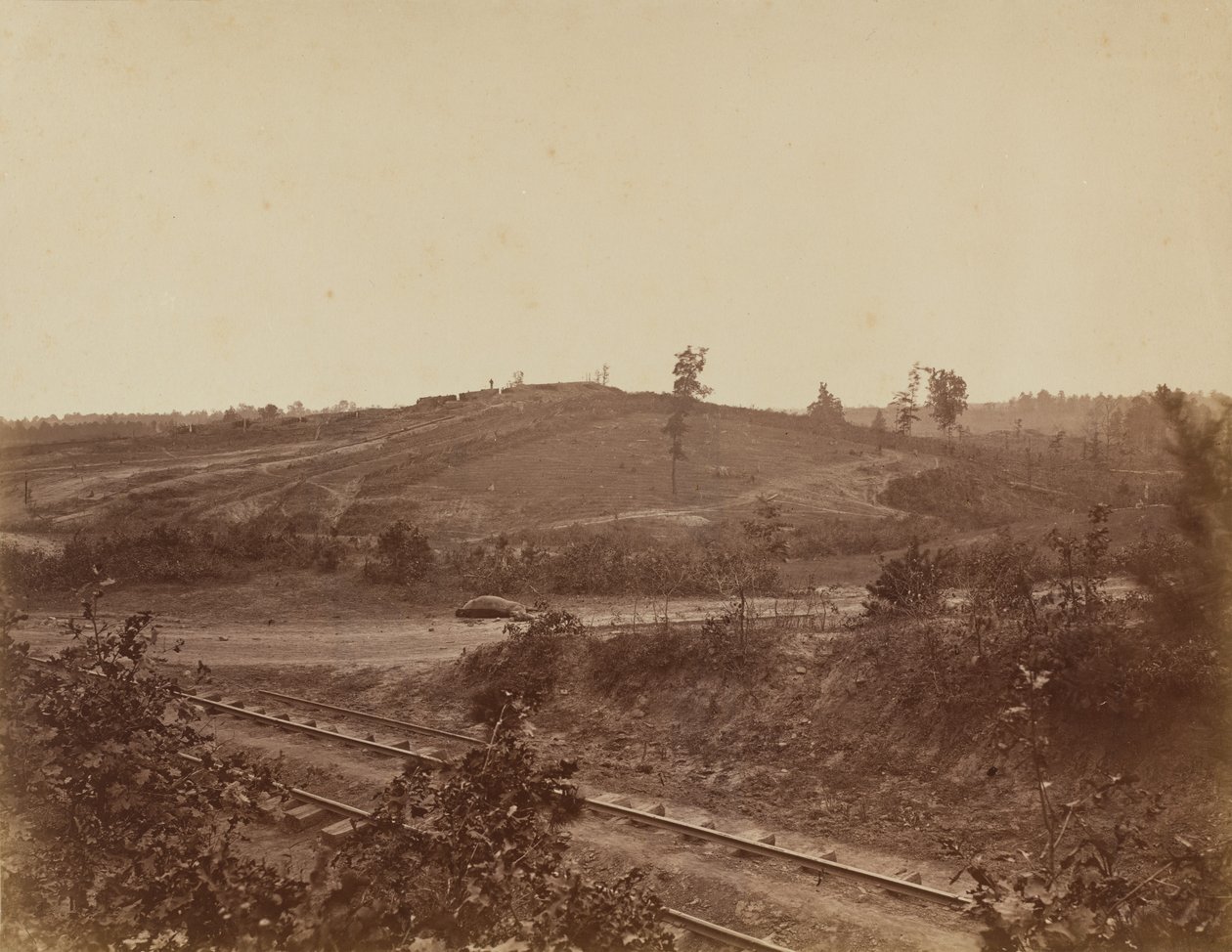 Slagmarken i Atlanta af George N. Barnard