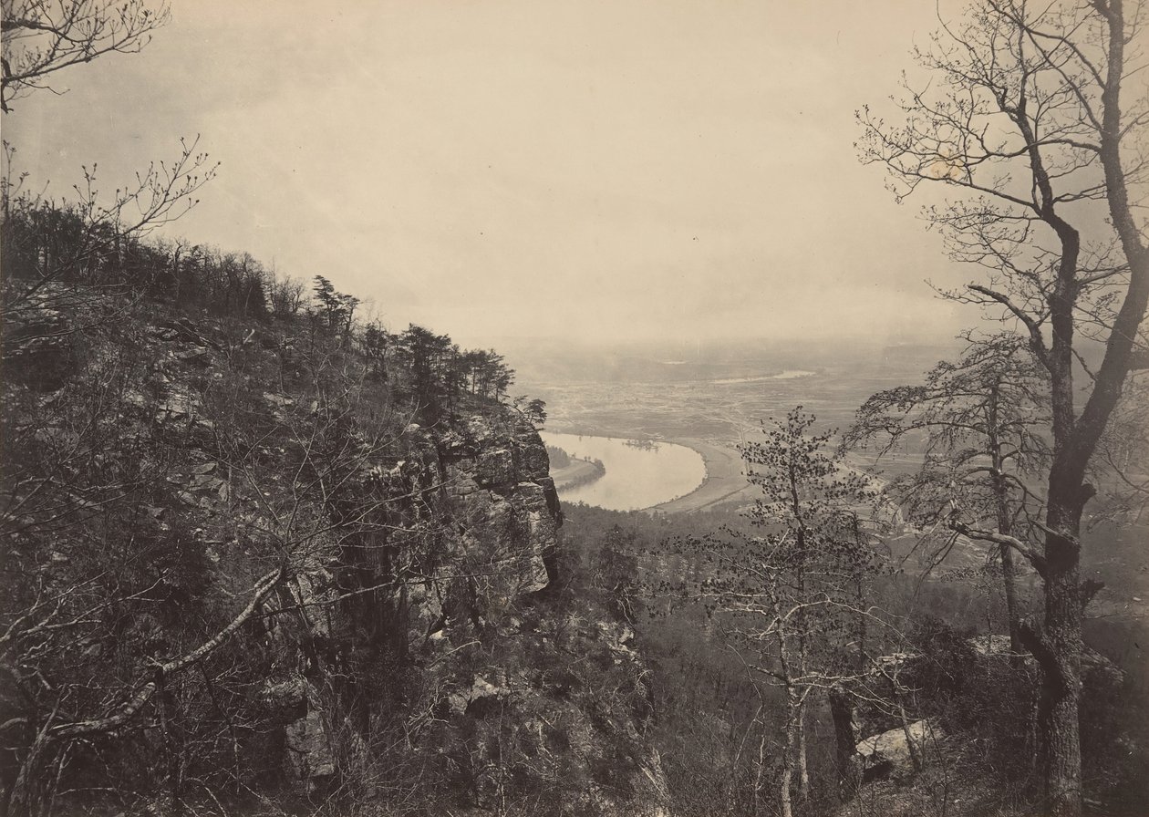 Chattanooga Valley fra Lookout Mountain nr. 2, 1860