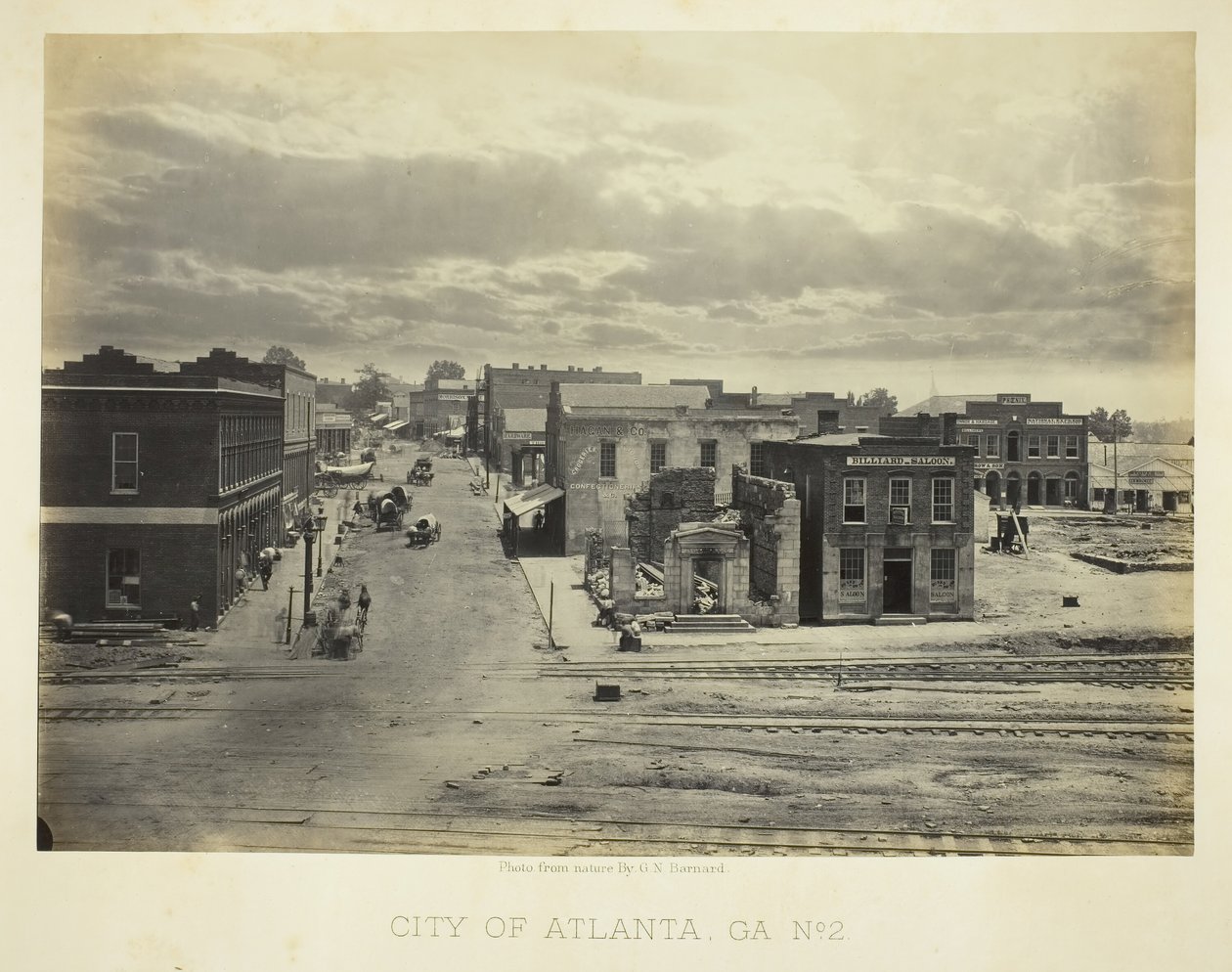 City of Atlanta, GA, nr. 2, 1866. af George N. Barnard