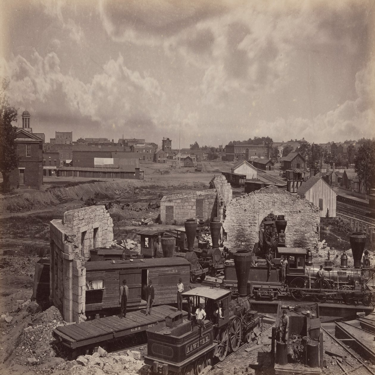 Byen Atlanta, Georgia, nr. 1 af George N. Barnard