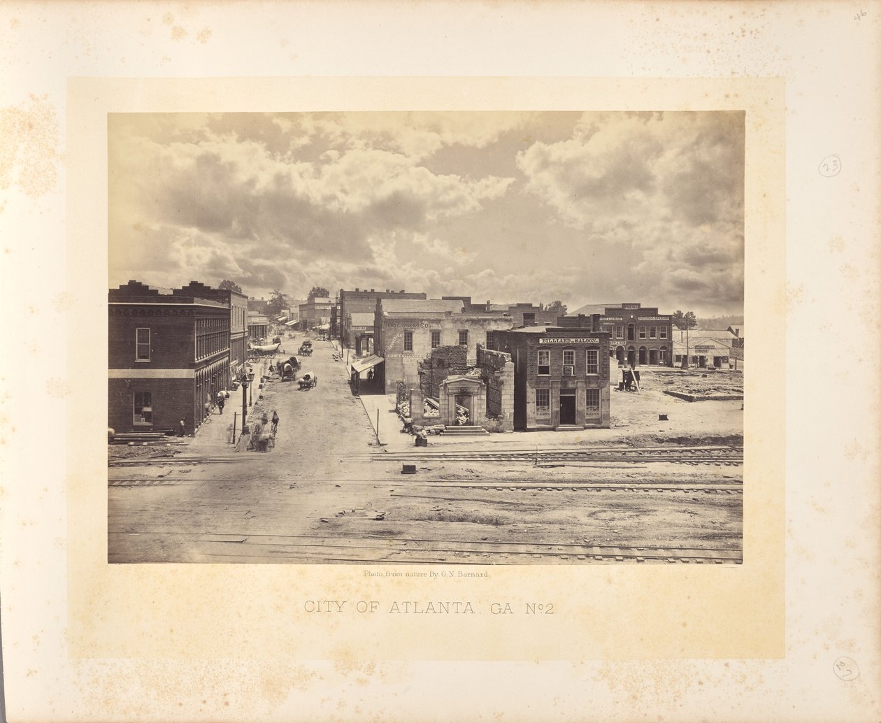Byen Atlanta, Georgia, nr. 2 af George N. Barnard