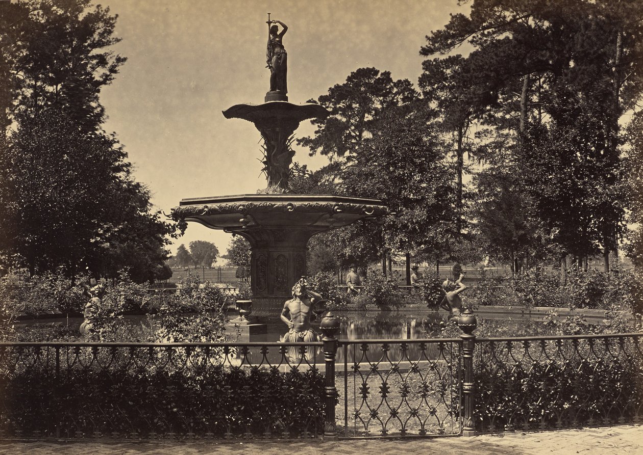 [Fountain, Savannah, Georgia] af George N. Barnard