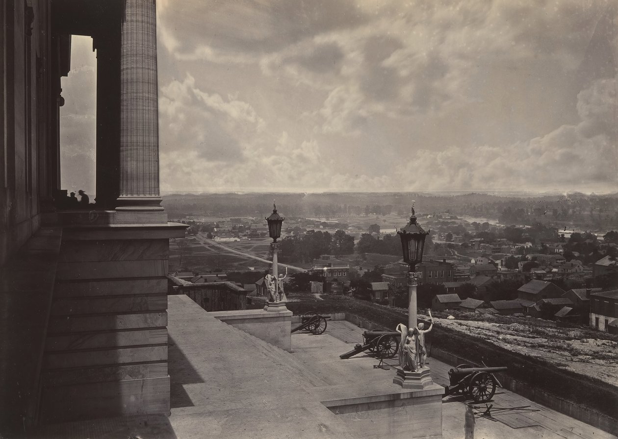 Nashville fra Capitol, 1860